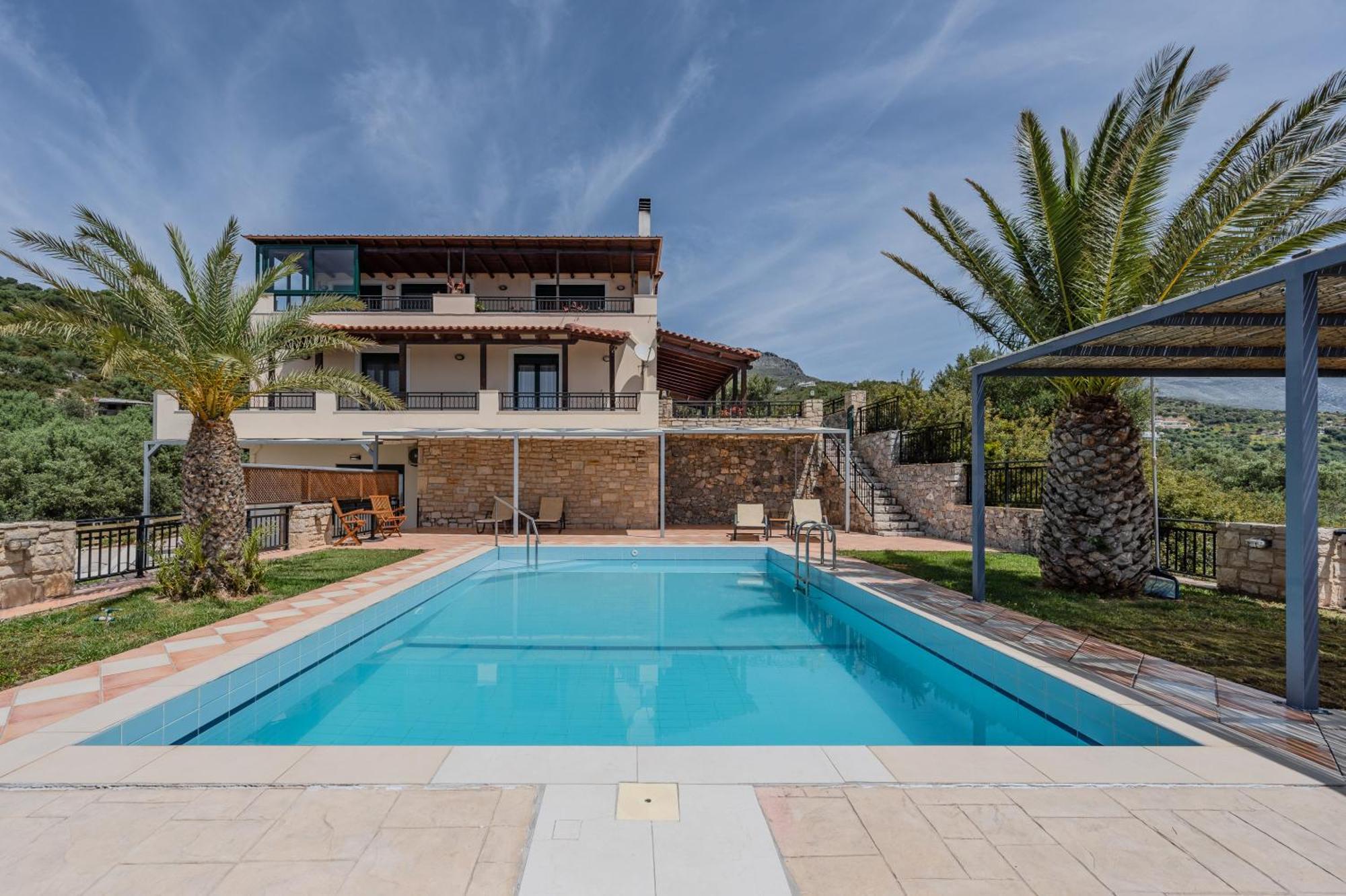 Вилла Souda Bay Loggia Sellia  Экстерьер фото