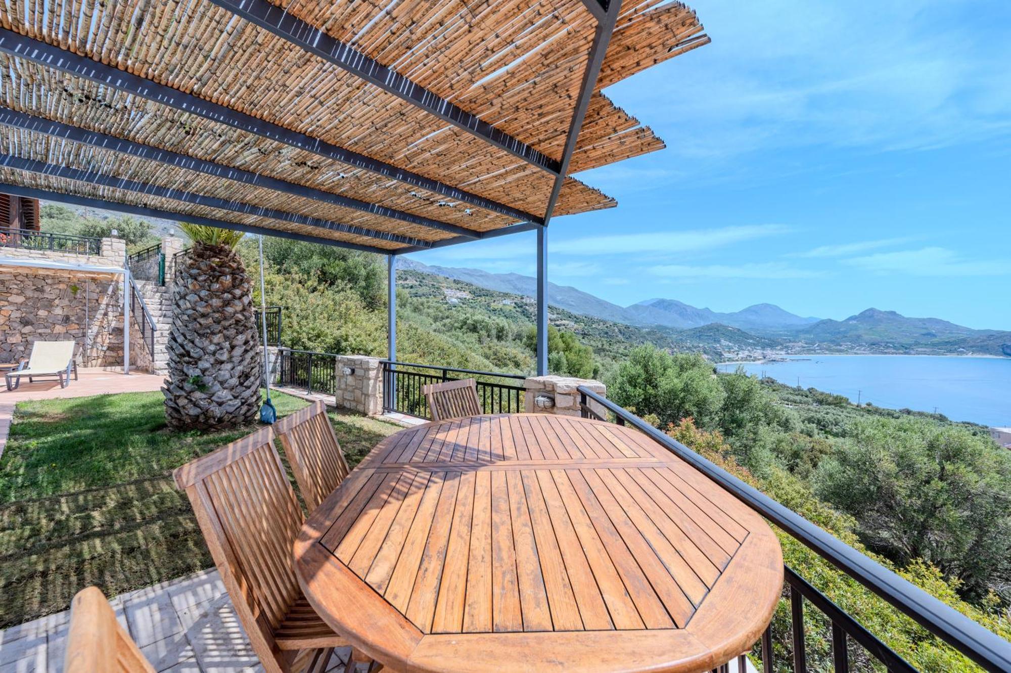 Вилла Souda Bay Loggia Sellia  Экстерьер фото