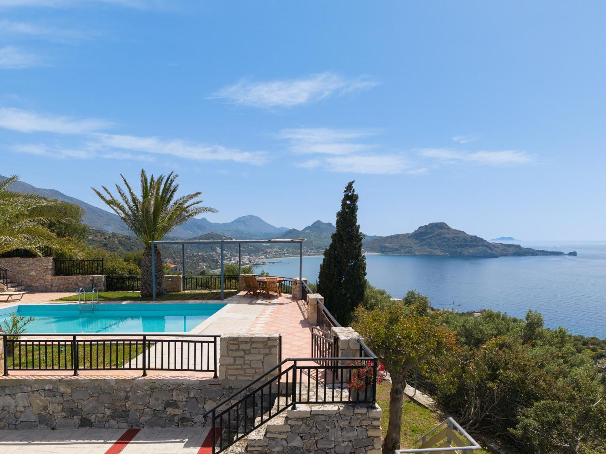 Вилла Souda Bay Loggia Sellia  Экстерьер фото