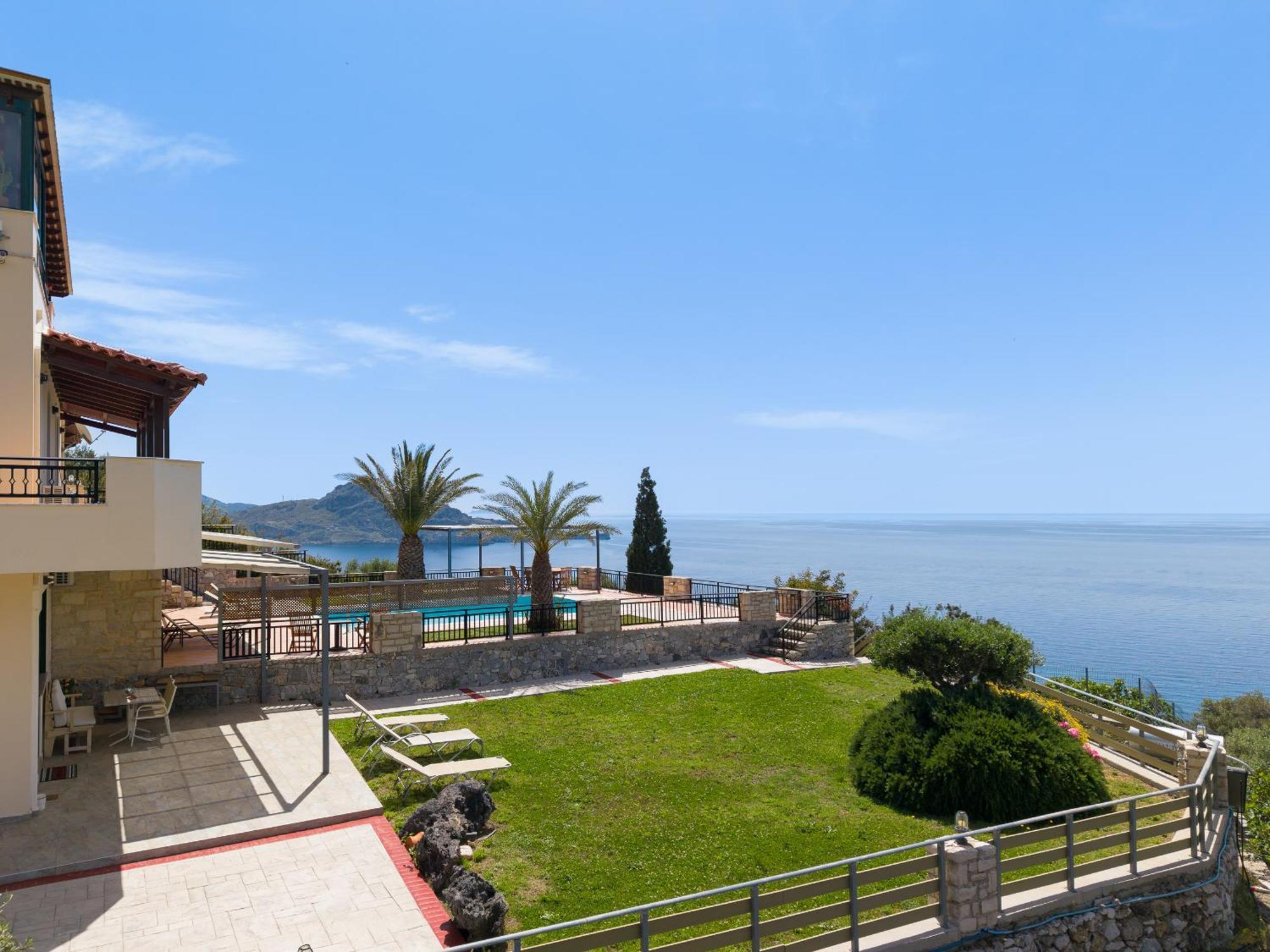 Вилла Souda Bay Loggia Sellia  Экстерьер фото