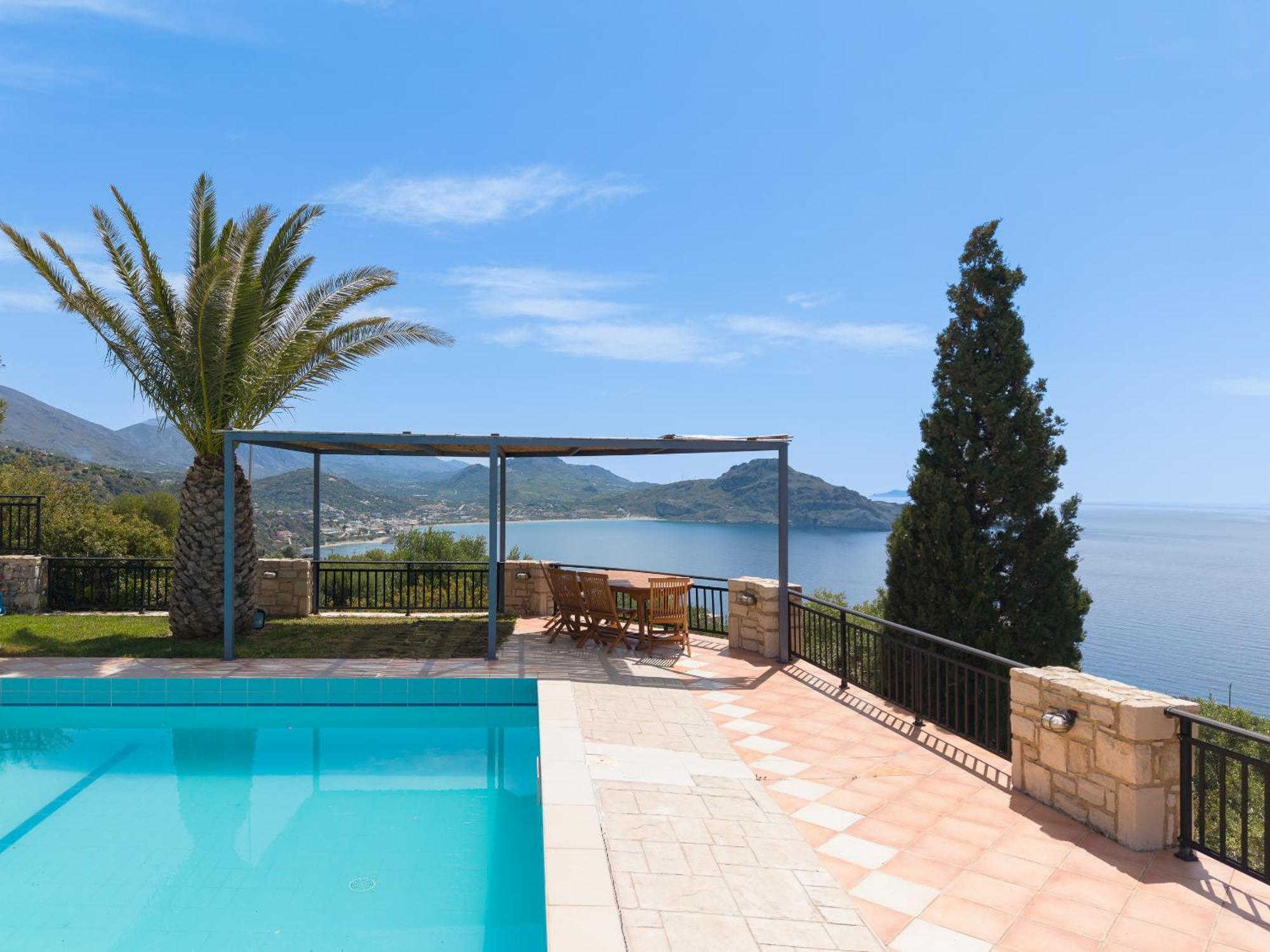 Вилла Souda Bay Loggia Sellia  Экстерьер фото