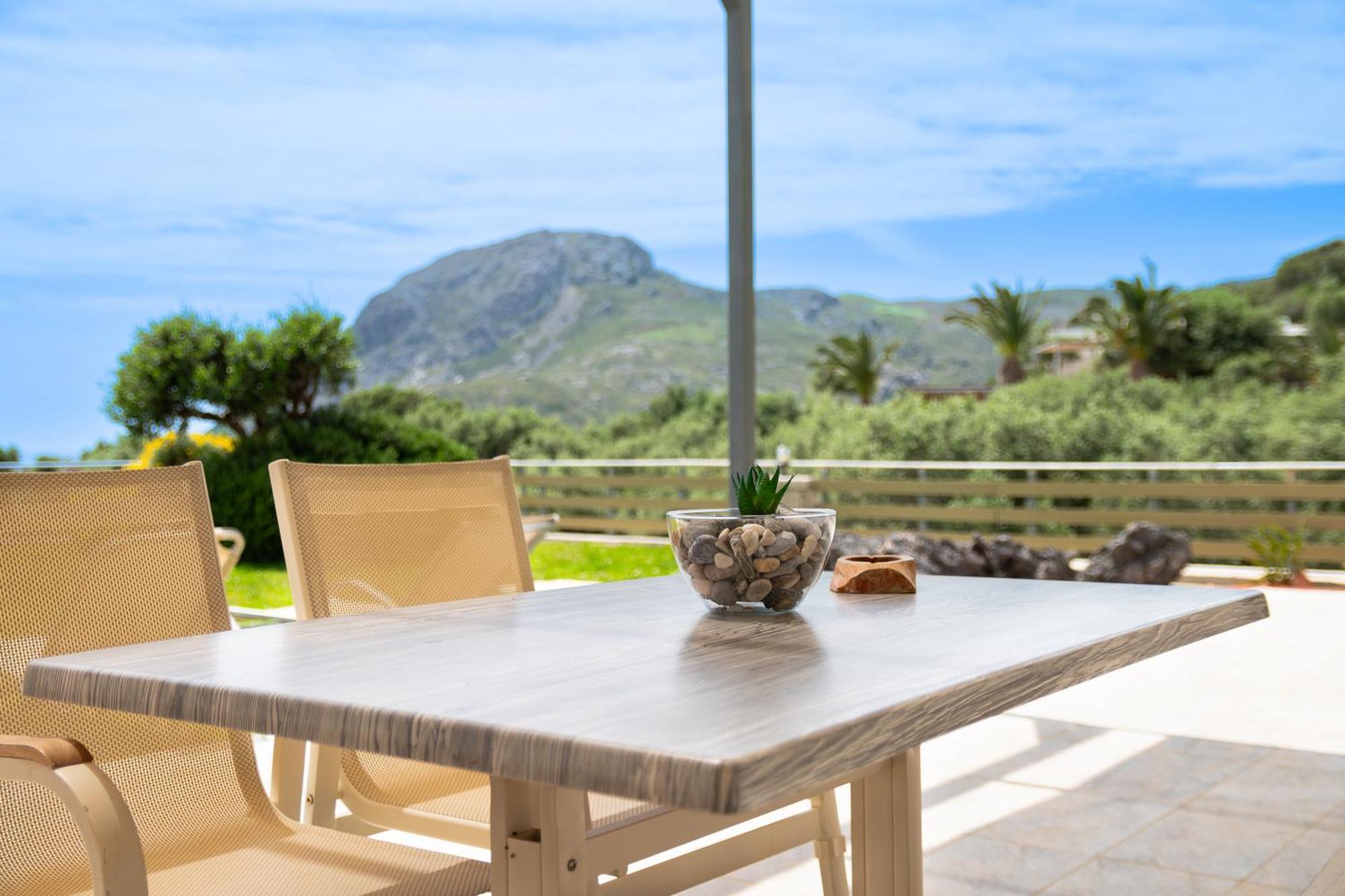 Вилла Souda Bay Loggia Sellia  Экстерьер фото